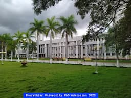 Bharathiar University PhD Admission 2023 Open; Apply till March 31