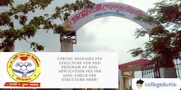 UPRTOU Releases Fee Structure for PhD Program AY 2025, Application Fee INR 1000; Check Fee Structure Here!