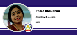 IISTE Assistant Professor: Ms Ritesa Chaudhuri Interview