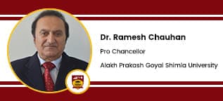 Alakh Prakash Goyal Shimla University, Shimla, Pro Chancellor: Dr. Ramesh Chauhan Interview