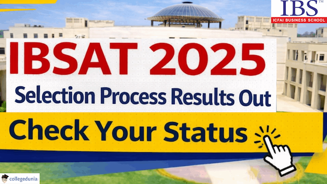 IBSAT 2025 Selection Process Results Out Check Your Status