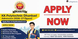 KK Polytechnic Dhanbad Admission 2026 Open, Apply now at kkpdhanbad.ac.in