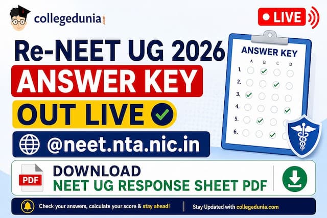 Re NEET UG 2026 Answer Key LIVE