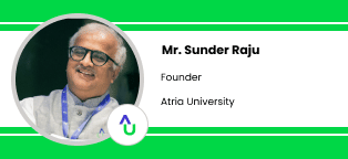 Atria University, Founder: Mr. Sunder Raju Interview