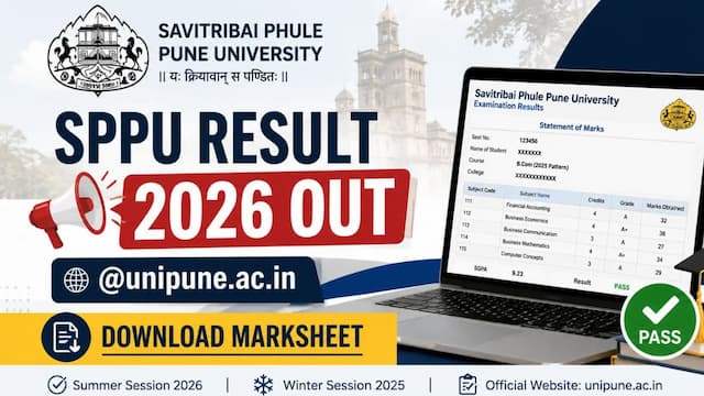 SPPU Result 2026