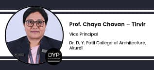 Dr. D. Y. Patil College of Architecture, Akurdi, Vice Principal: Prof. Chaya Chavan – Tirvir Interview