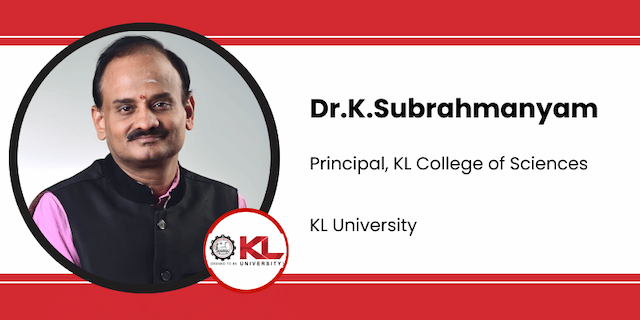 KL University, Principal, KL College of Sciences: Dr.K.Subrahmanyam Interview