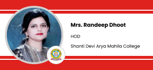 Shanti Devi Arya Mahila College, HOD: Mrs. Randeep Dhoot Interview