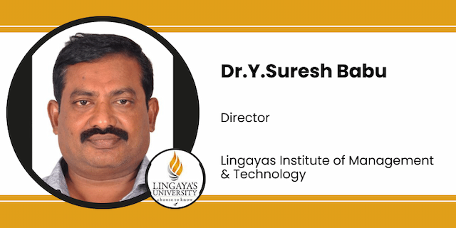 Lingayas Institute of Management & Technology, Director: Dr.Y.Suresh Babu Interview