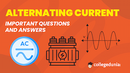 JEE Main Study Notes for Alternating Current