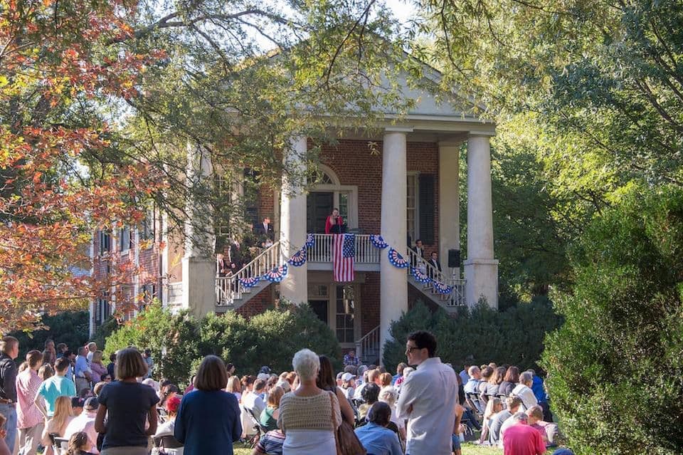 Davidson College banner