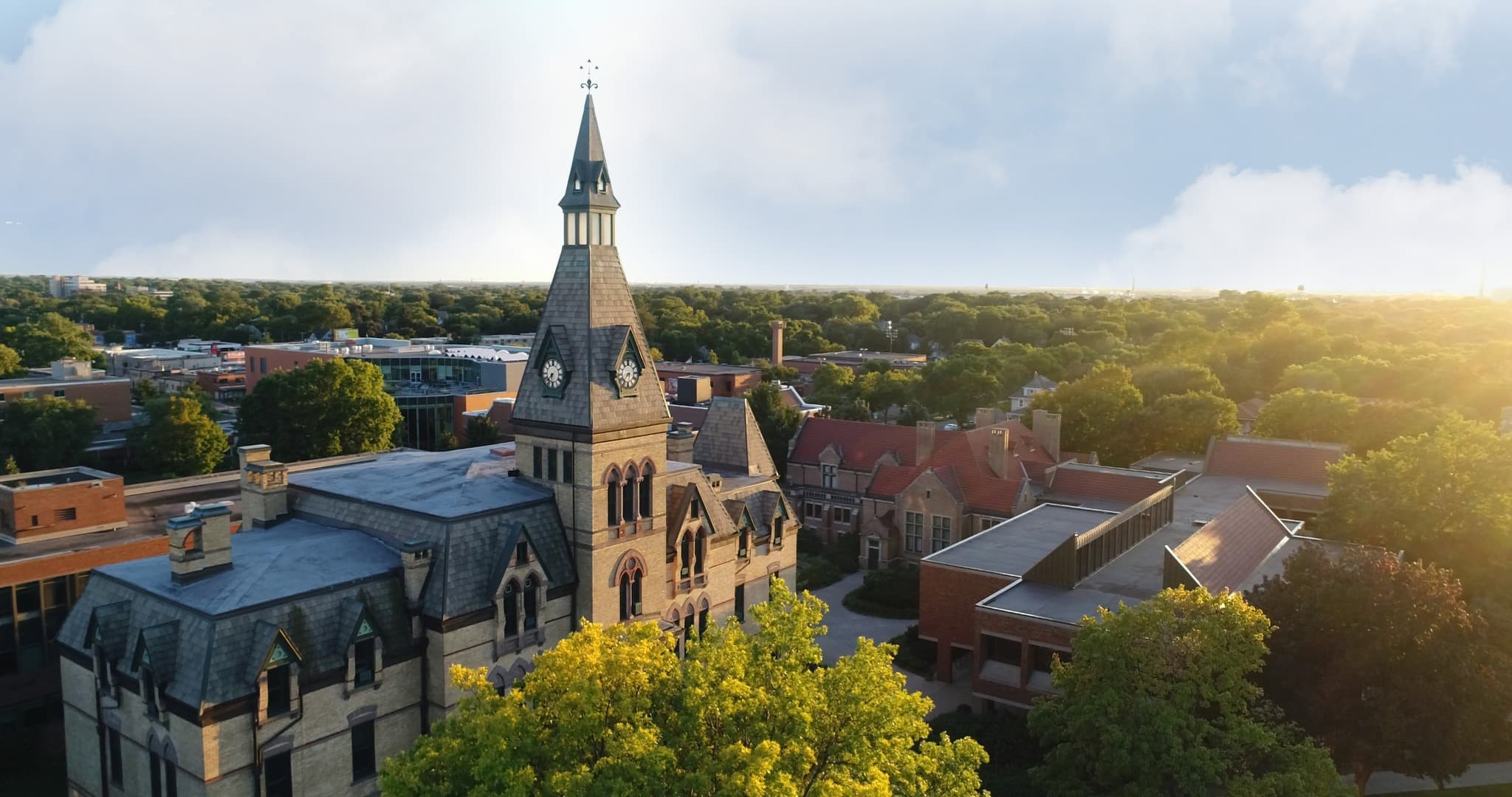 Hamline University banner