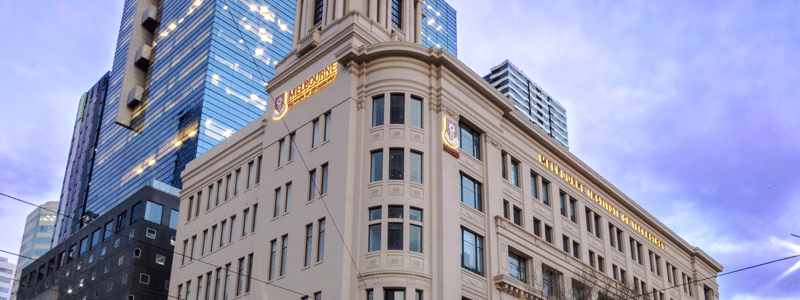 Melbourne Institute of Technology banner