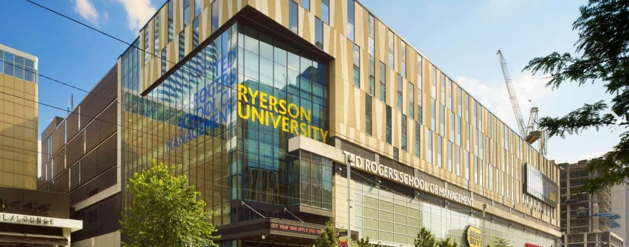 Ted Rogers School of Management banner
