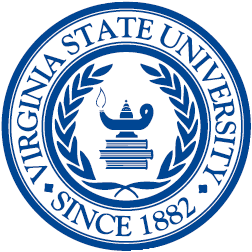 Virginia State University logo Virginia State University logo
