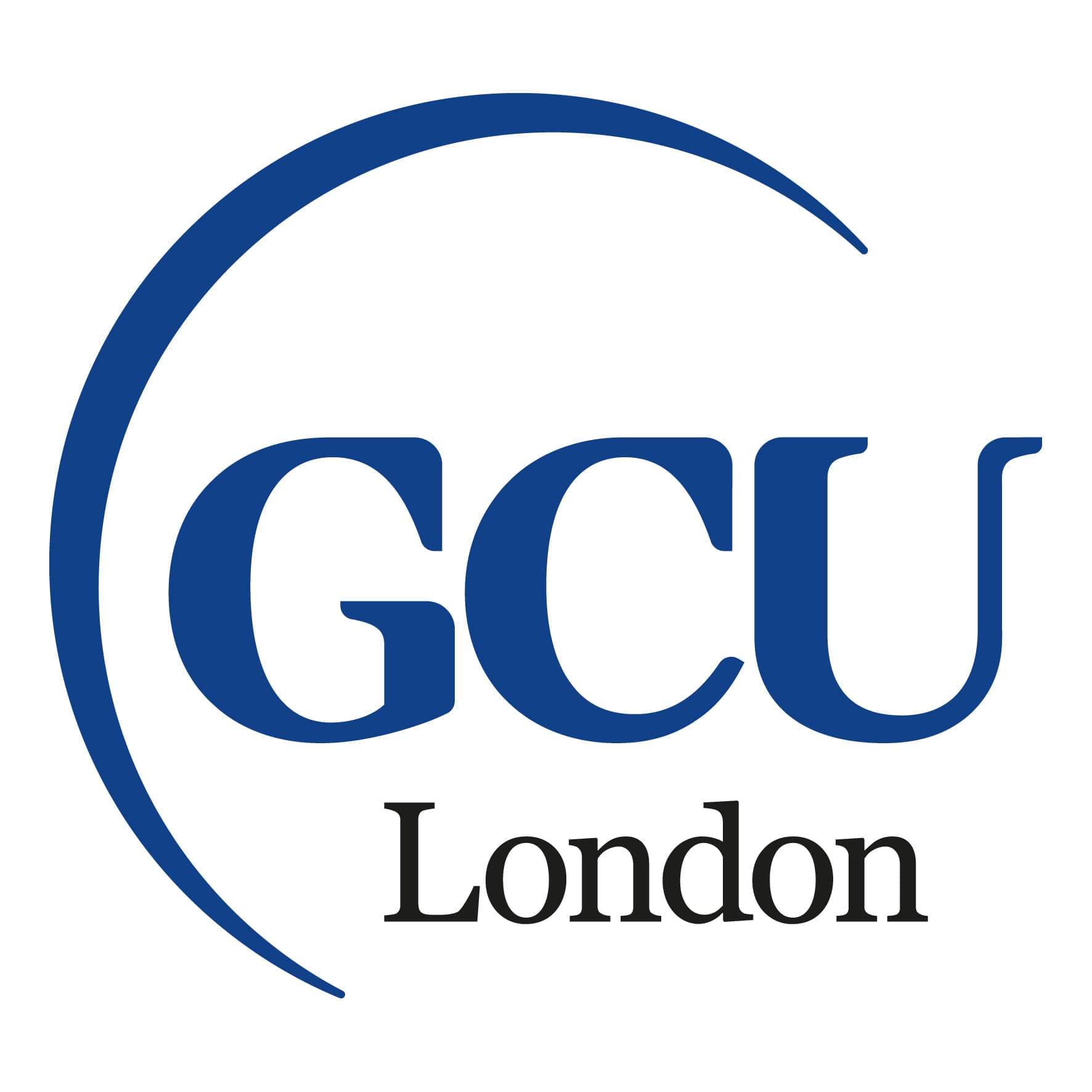 GCU London logo GCU London logo