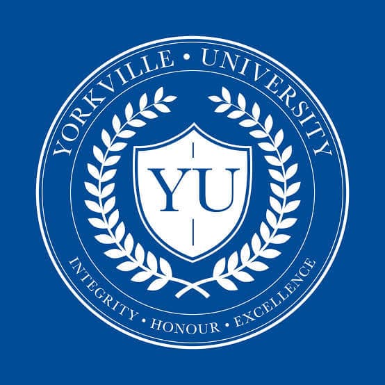 Yorkville University logo Yorkville University logo