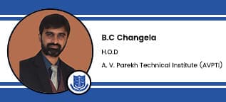 Interview BC Changela HOD at AV Parekh Technical Institute Rajkot